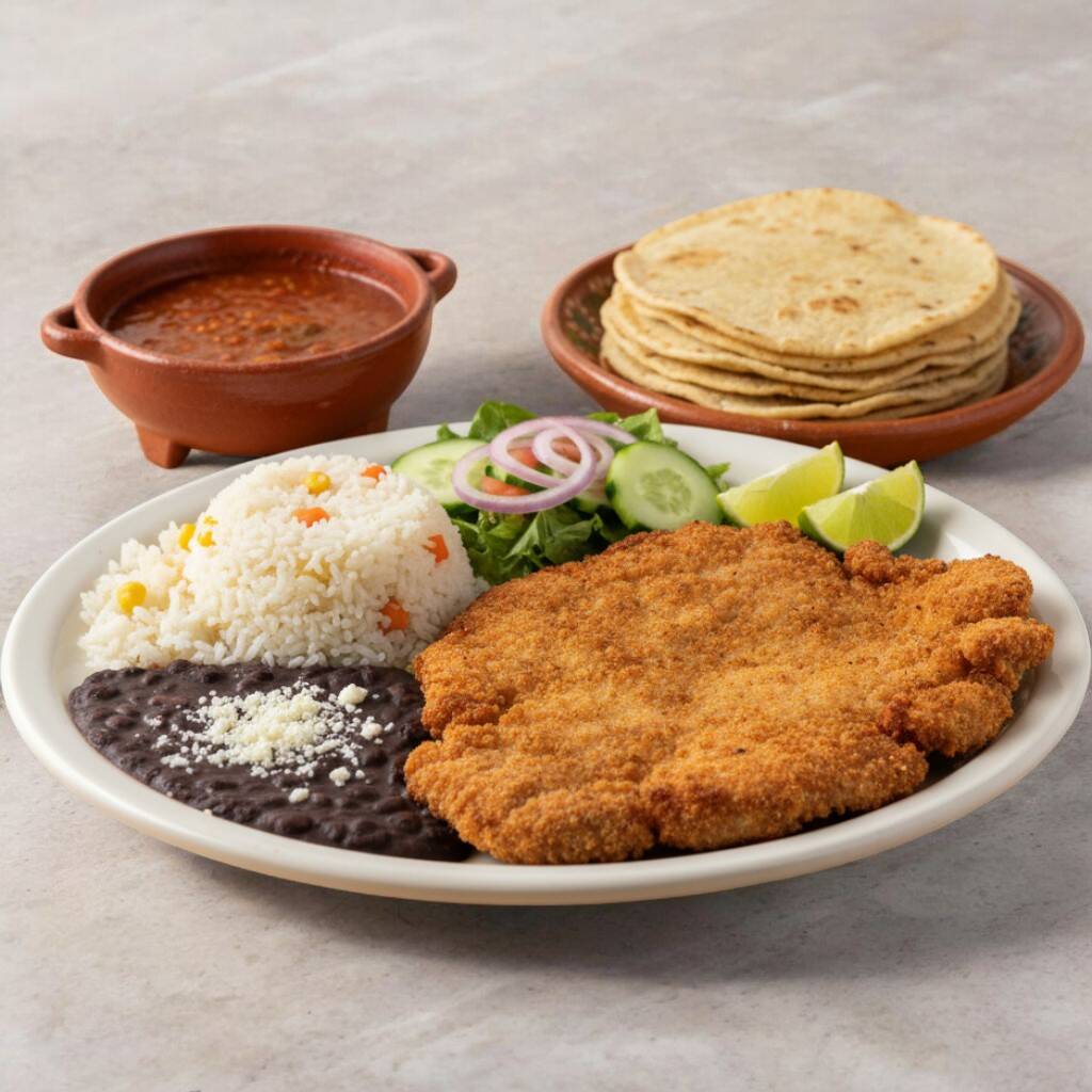Empanizado de puerco orden completa