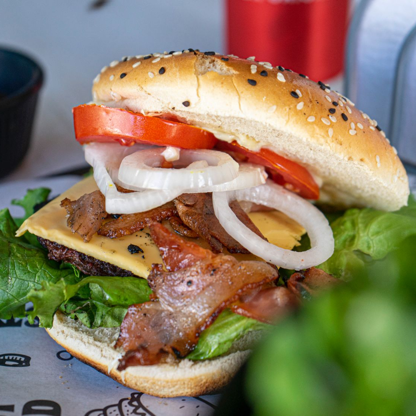 Hamburguesa Tocino
