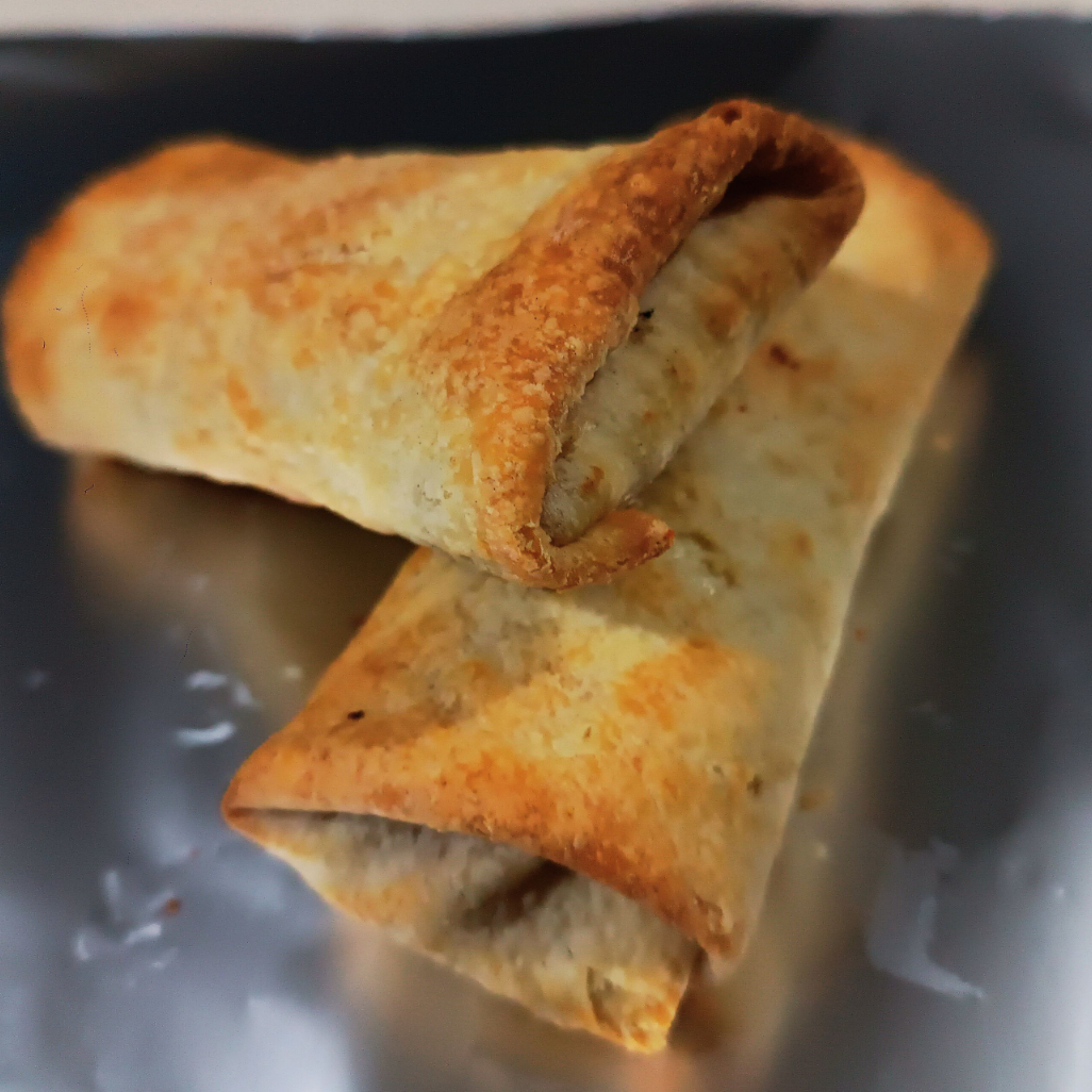 2x Chimichangas SPICY: Frijol Y Queso.