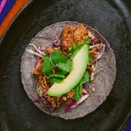 Taco de Chamorro Enchilado Completo