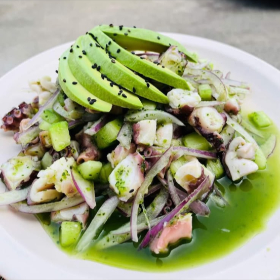 Aguachile de Pulpo