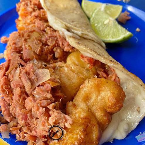 Quesadilla de pescado..