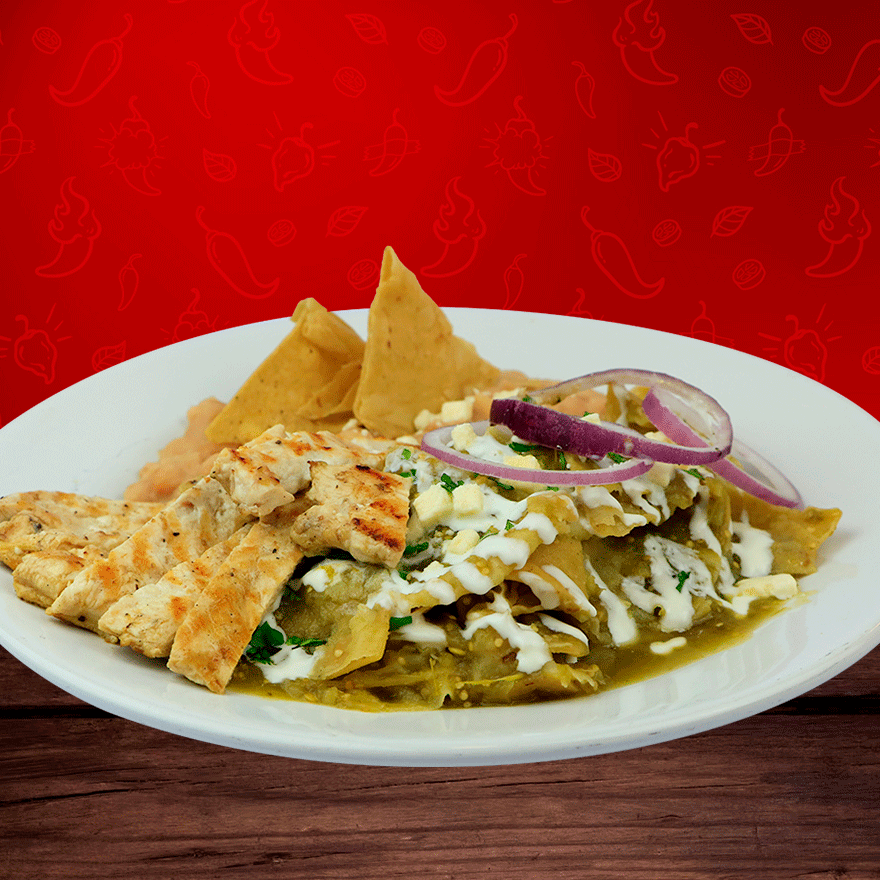 Chilaquiles con Pollo C