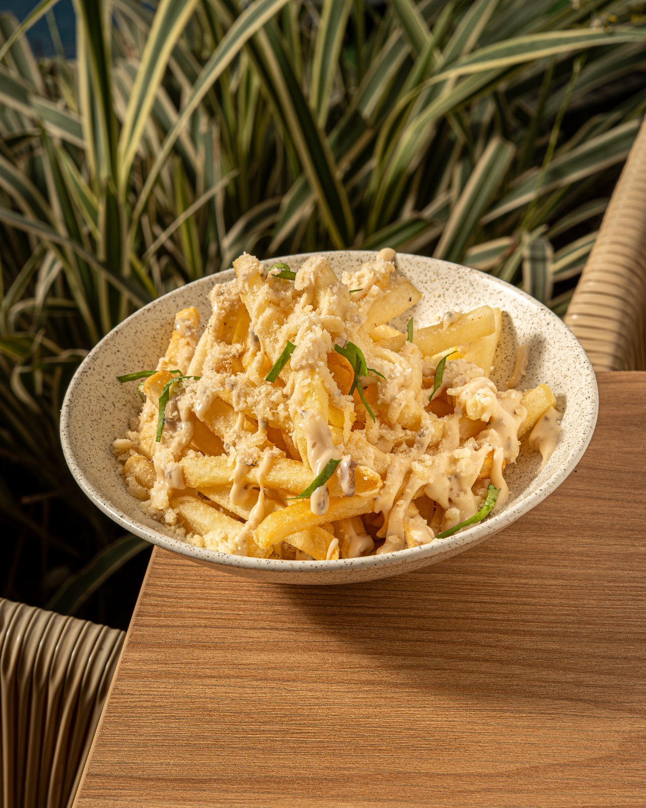 Papas Trufadas con Parmesano