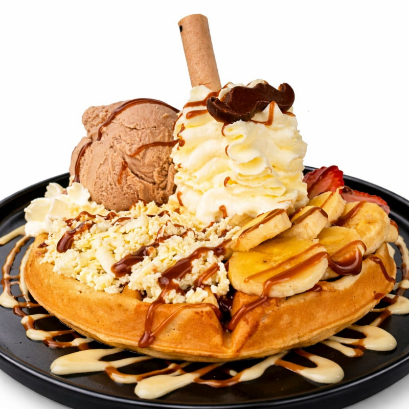 WAFFLE CLASICO BIGOTES