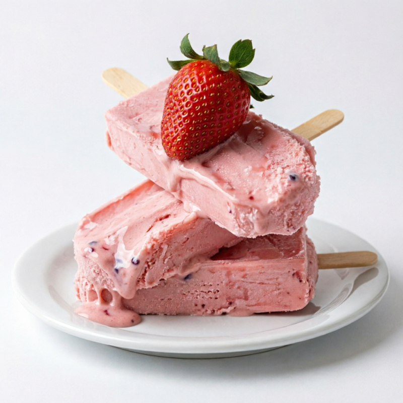 Picolé artesanal cremoso, diversos sabor muito cremosos com textura semelhante à de um sorvete