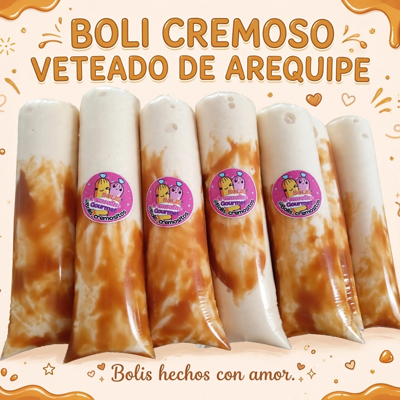 Boli Cremosito Veteado de Arequipe