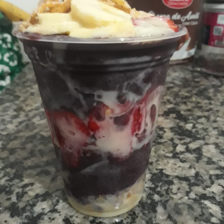 Açaí, ou Cupuaçú, ou os Dois! + até 2 frutas e 3 complementos grátis!