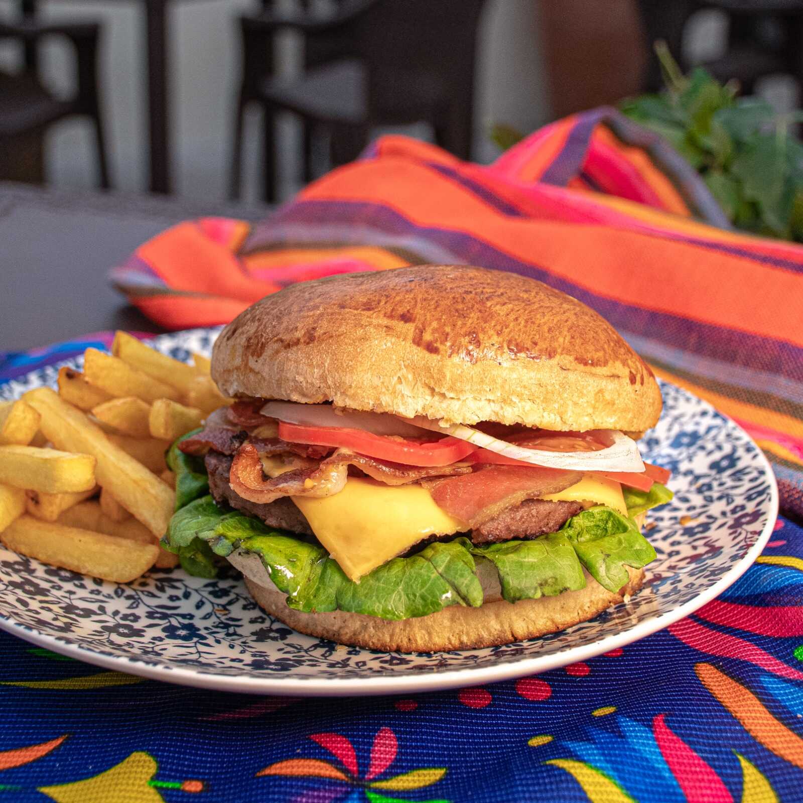 Hamburguesa con Queso