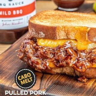 Pulled Pork Grilled Cheese