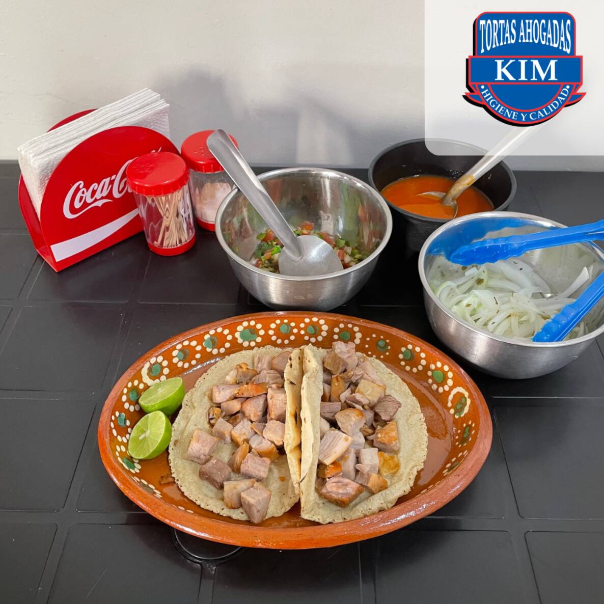 Taco Blandito de Carnitas