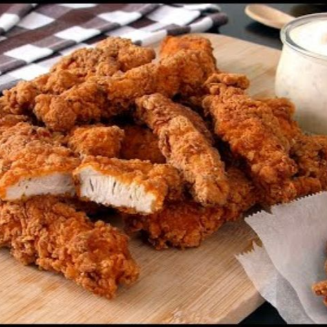10 Tiras de Pollo Crunchy