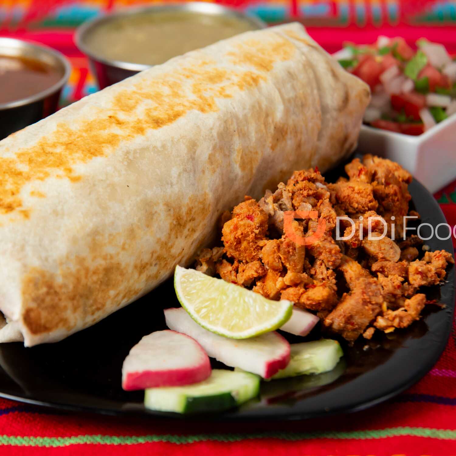 Promo Burrito Pastor ranchero + jamaica