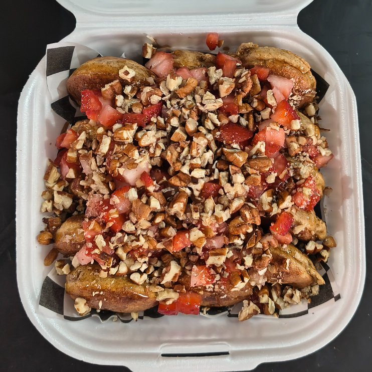 Mini Hotcakes Avena/Plátano Charola 15 Pz