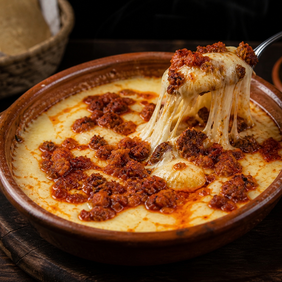 Queso fundido