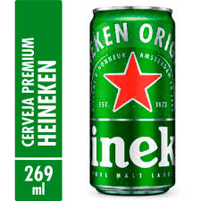 cerveja solta Heineken 269 ml.