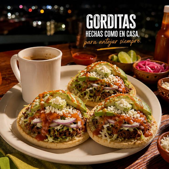 Orden de 3 Gorditas