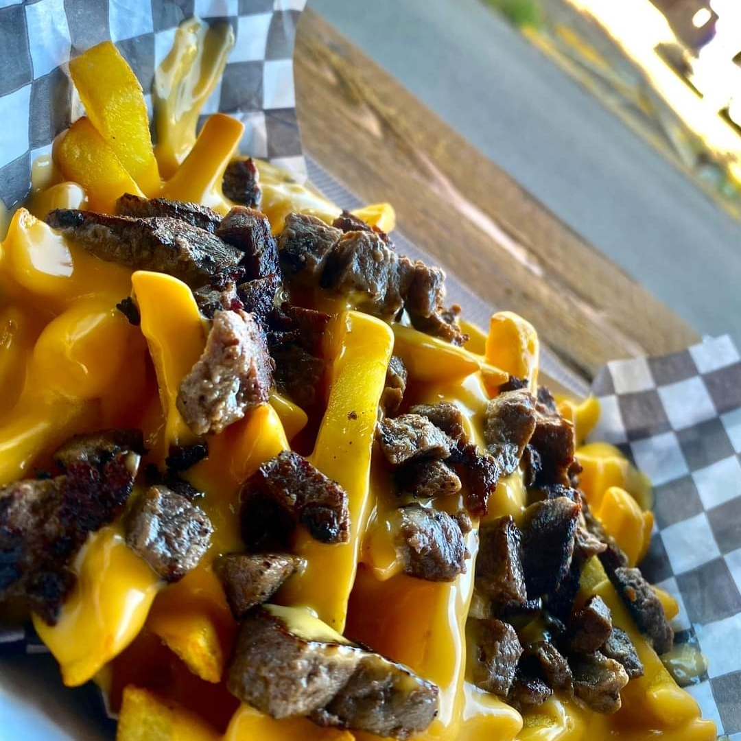 Papas con bistec