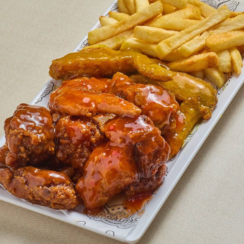 Combo 3 (Alitas, Papas y Gaseosa)