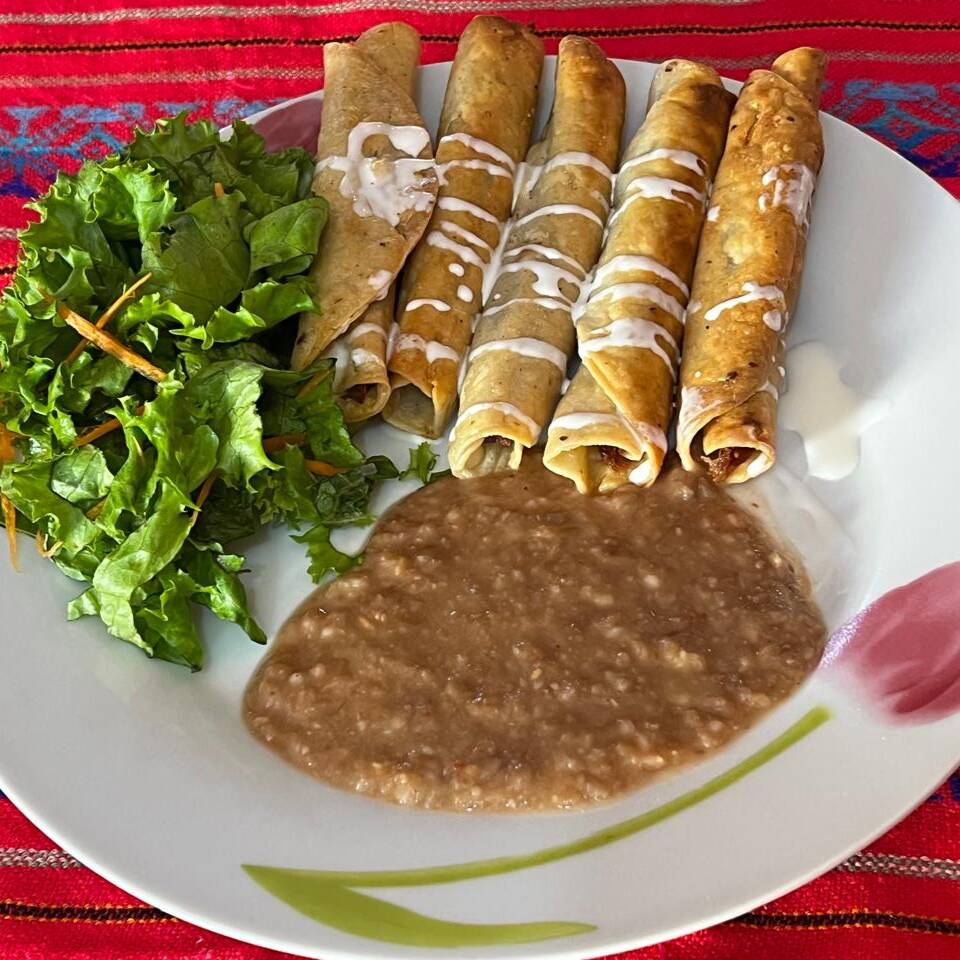 Flautas a la Mexicana