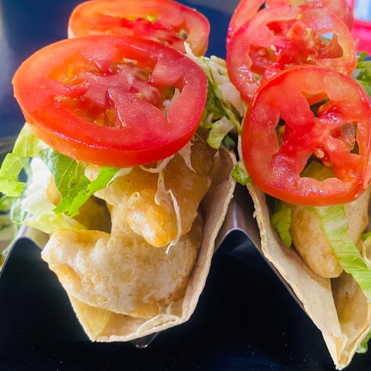 Taco Capeado de Camaron
