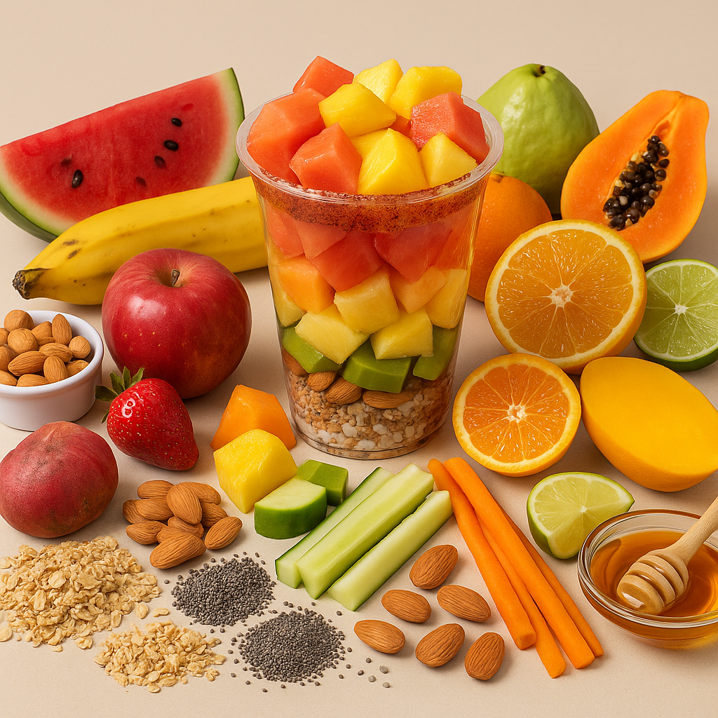 Arma el Coctel de Frutas a tu Gusto