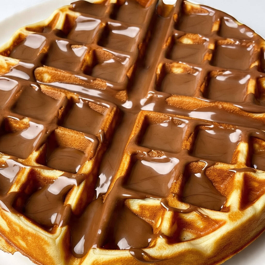 Un Waffle Chico NUTELLA
