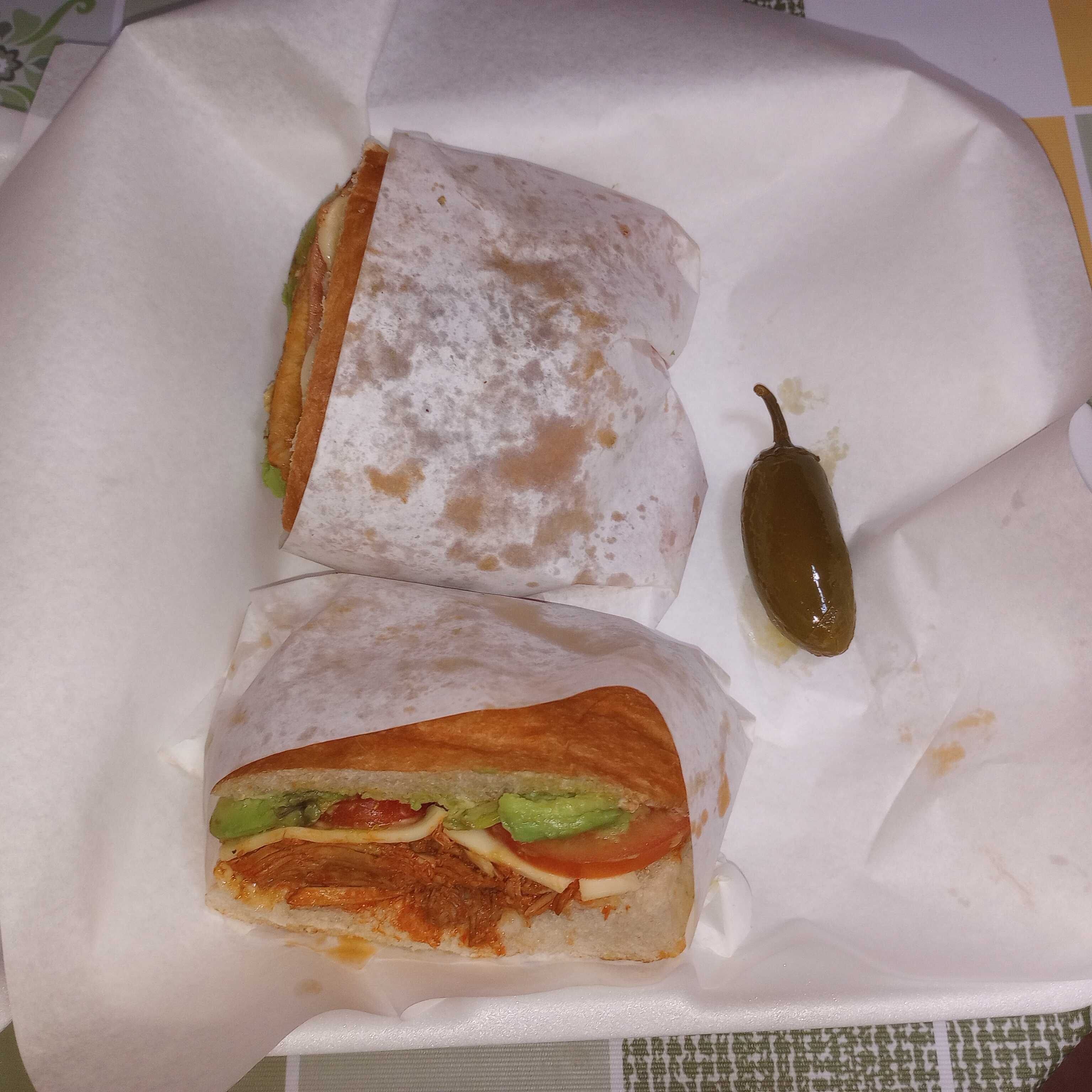 Torta de jamón con queso