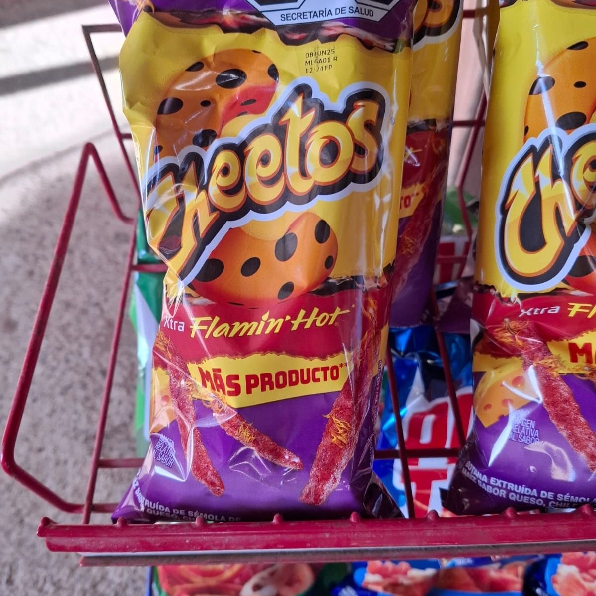 Chetos flamin hot