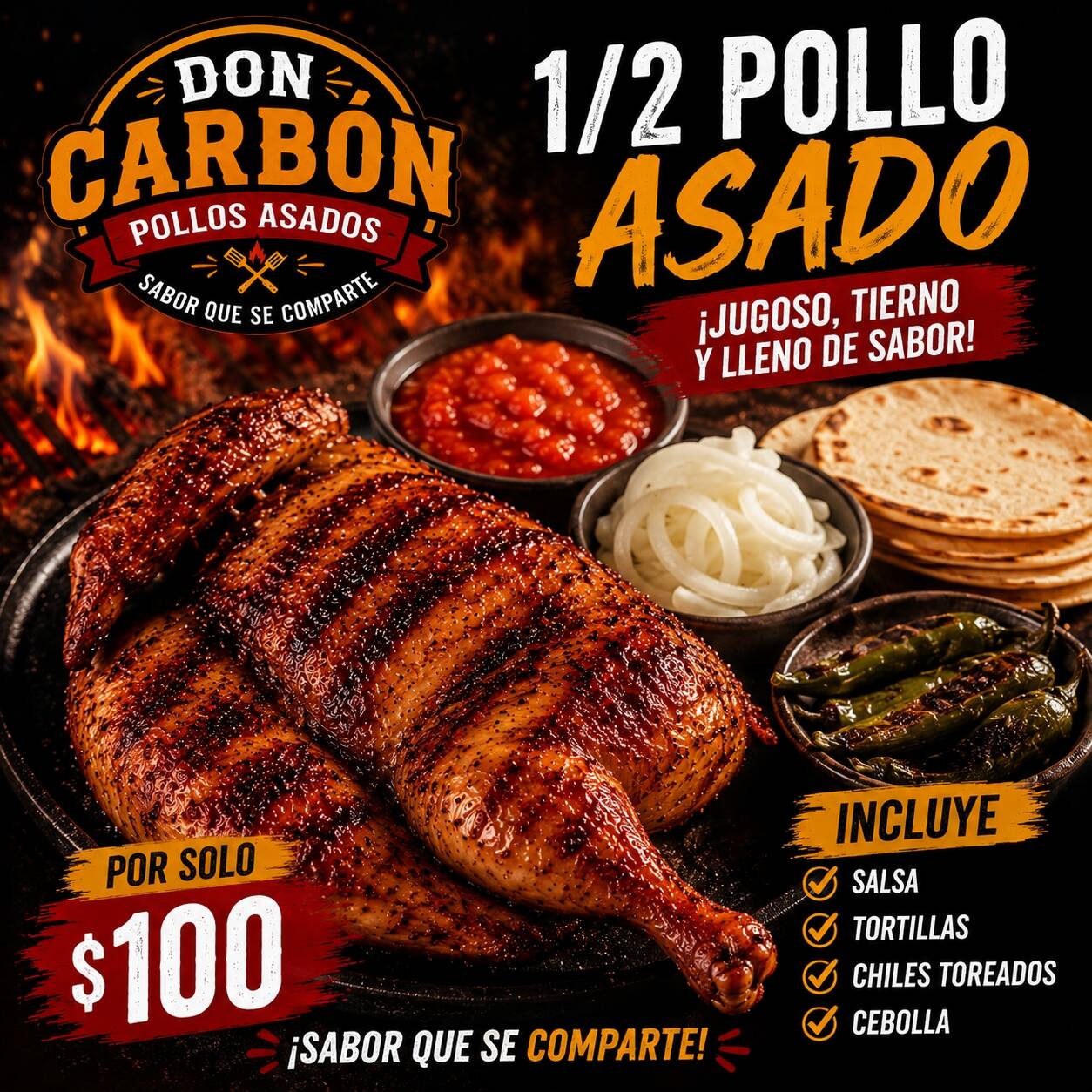 Medio Pollo