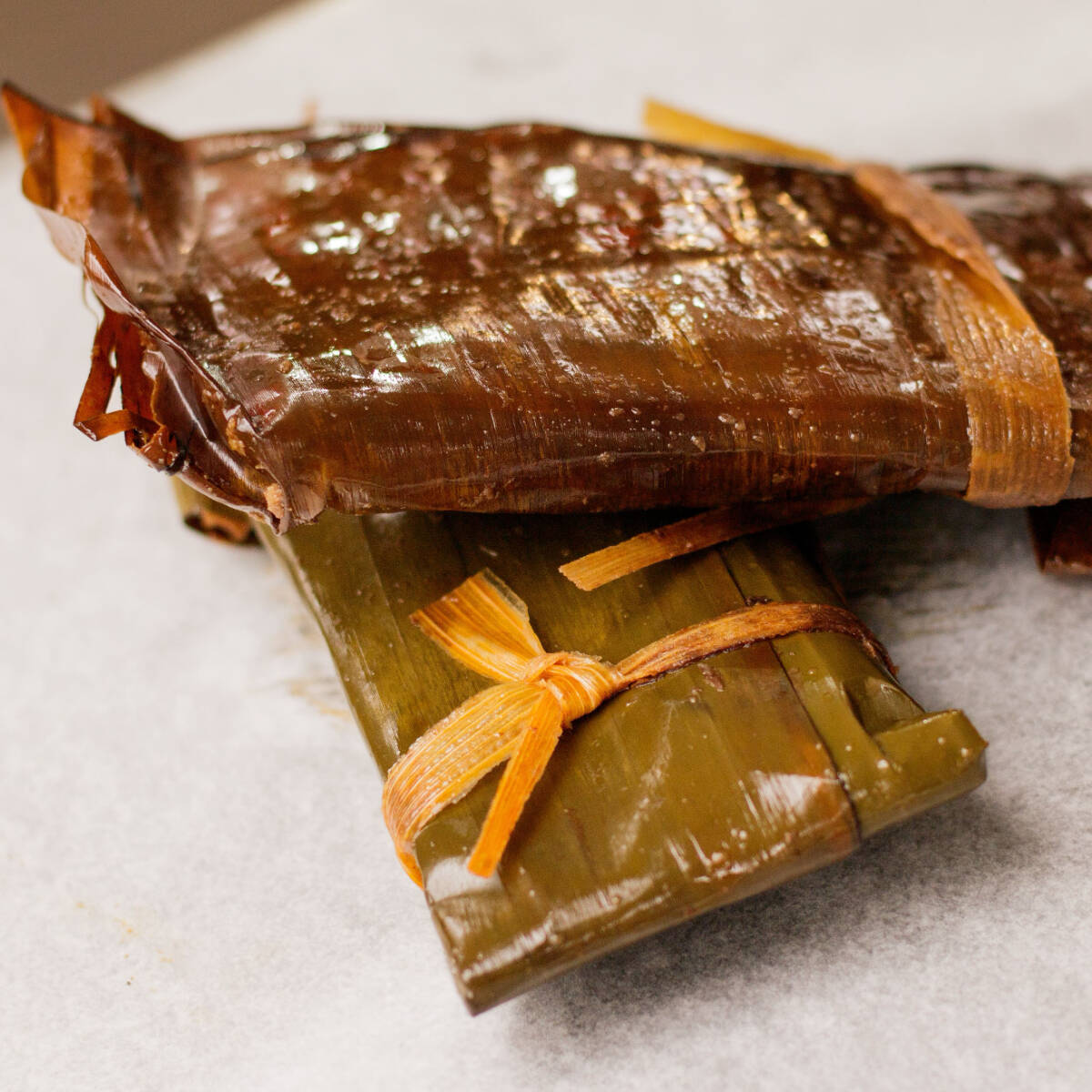 Tamala Hoja de Platano, Pollo Salsa Verde