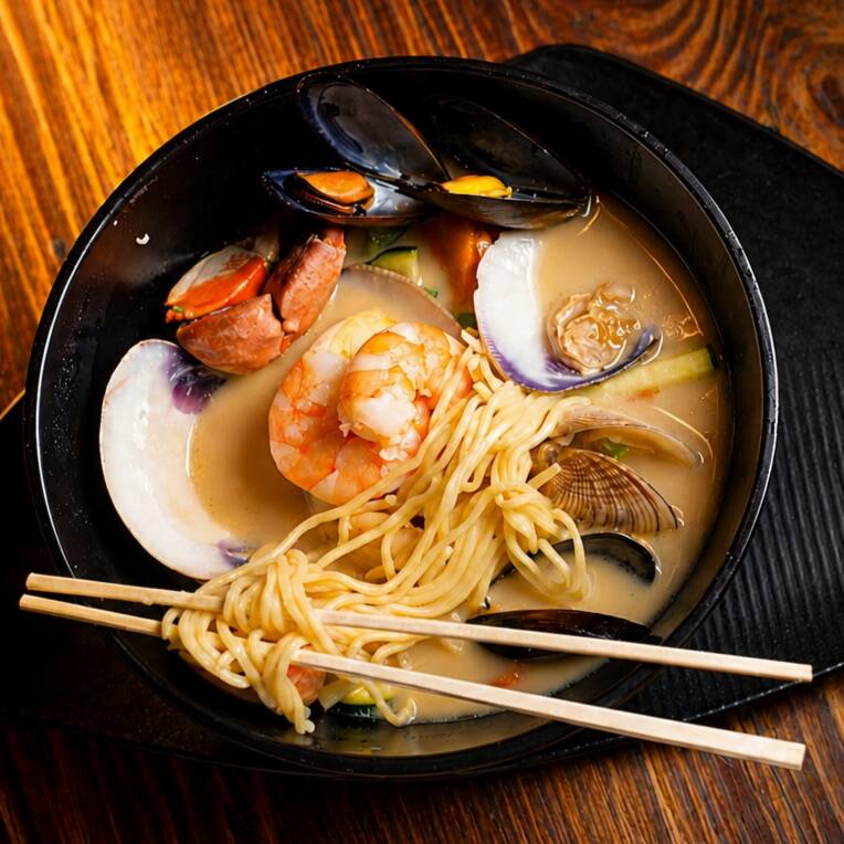 Ramen de Mariscos