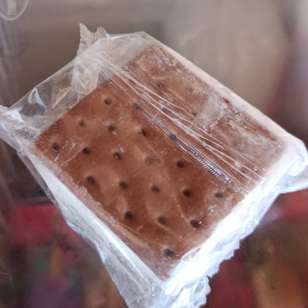 Sandwich de Nieve de Vainilla