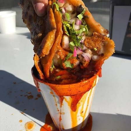 Taco de Barbacoa Dorado