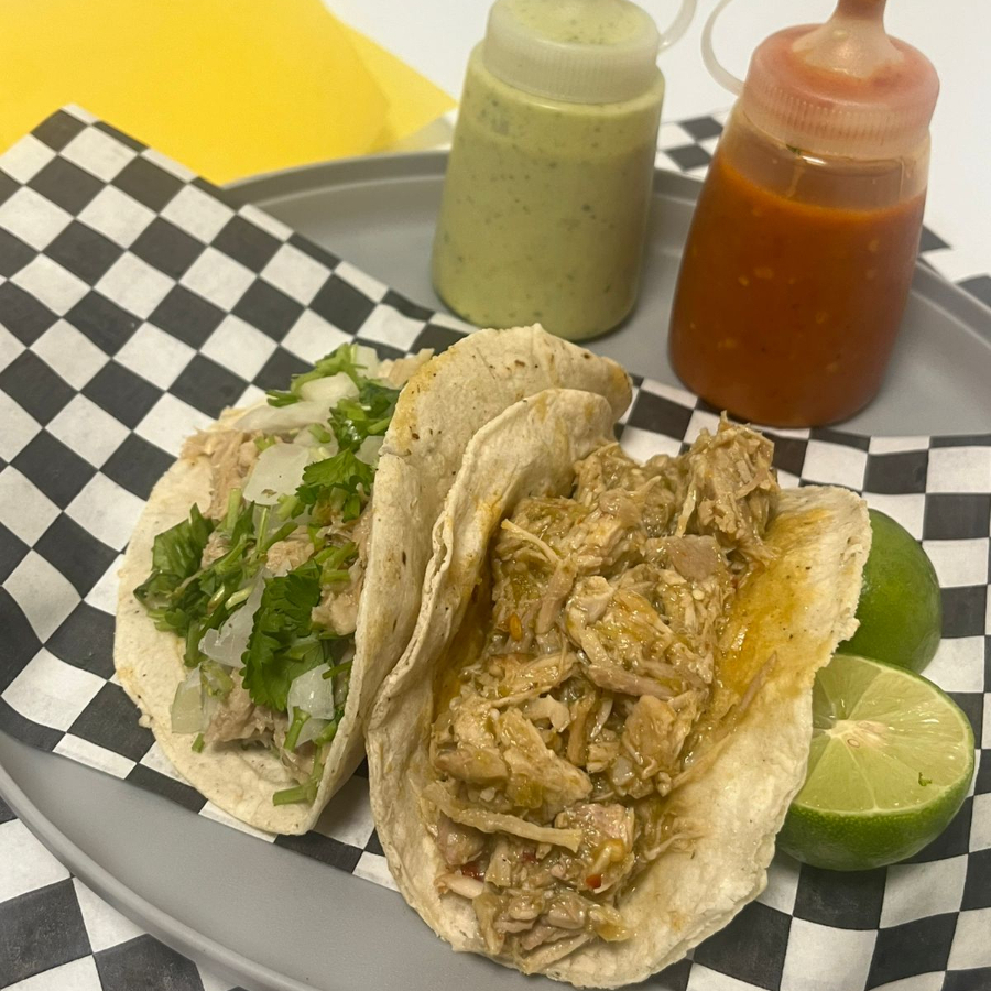 TACOS DE POLLO AZTECA