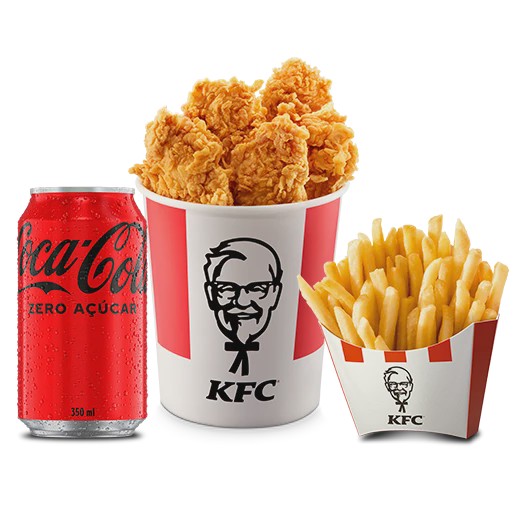 5 Tiras de Frango + Batata Média + Bebida