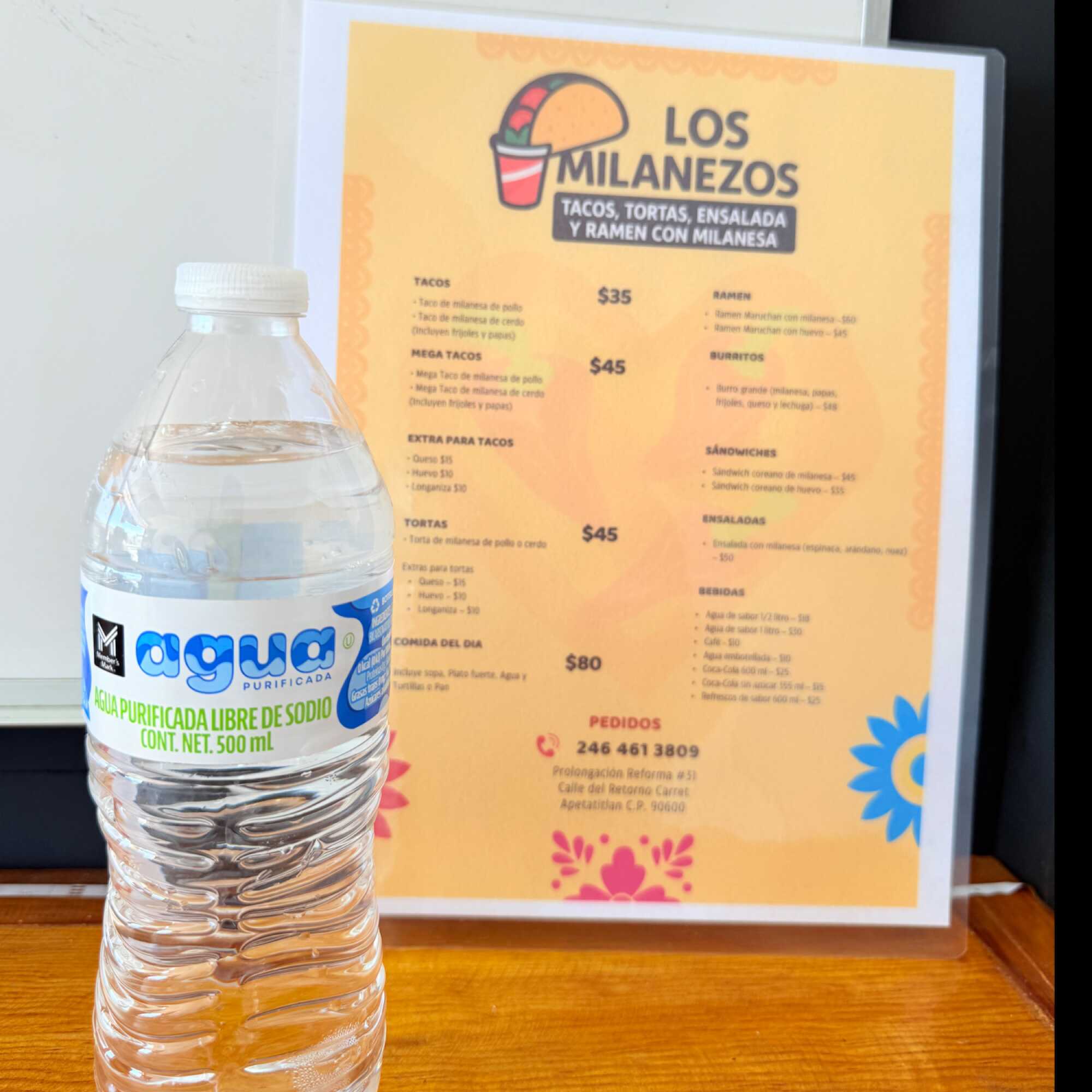 Agua Embotellada 500 ML