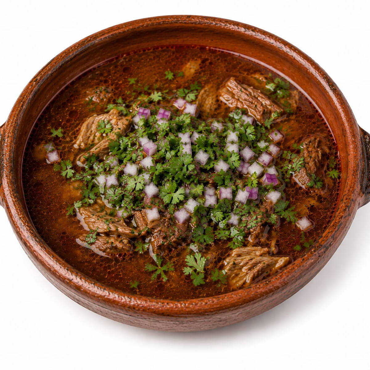 Consomé con Carne de Birria (Barbacoa de Res)