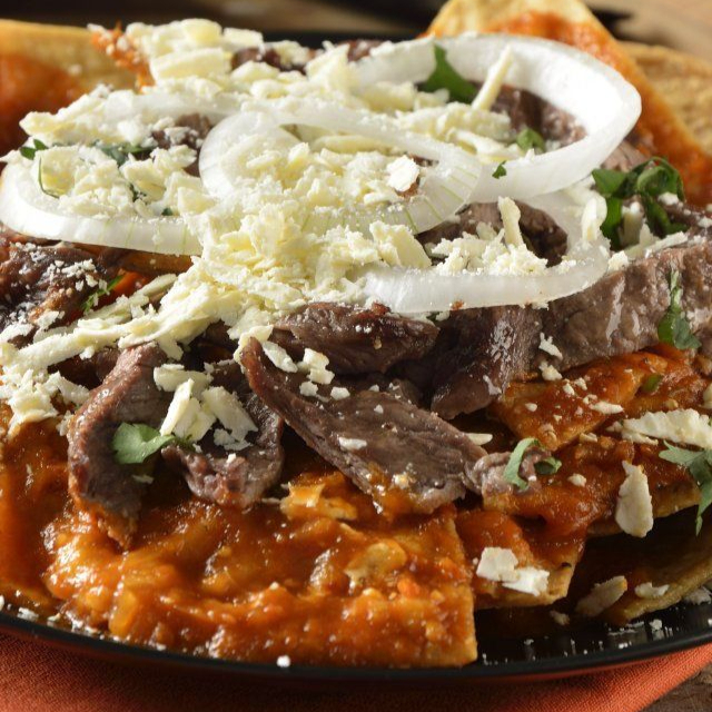 CHILAQUIL CARNE DE RES