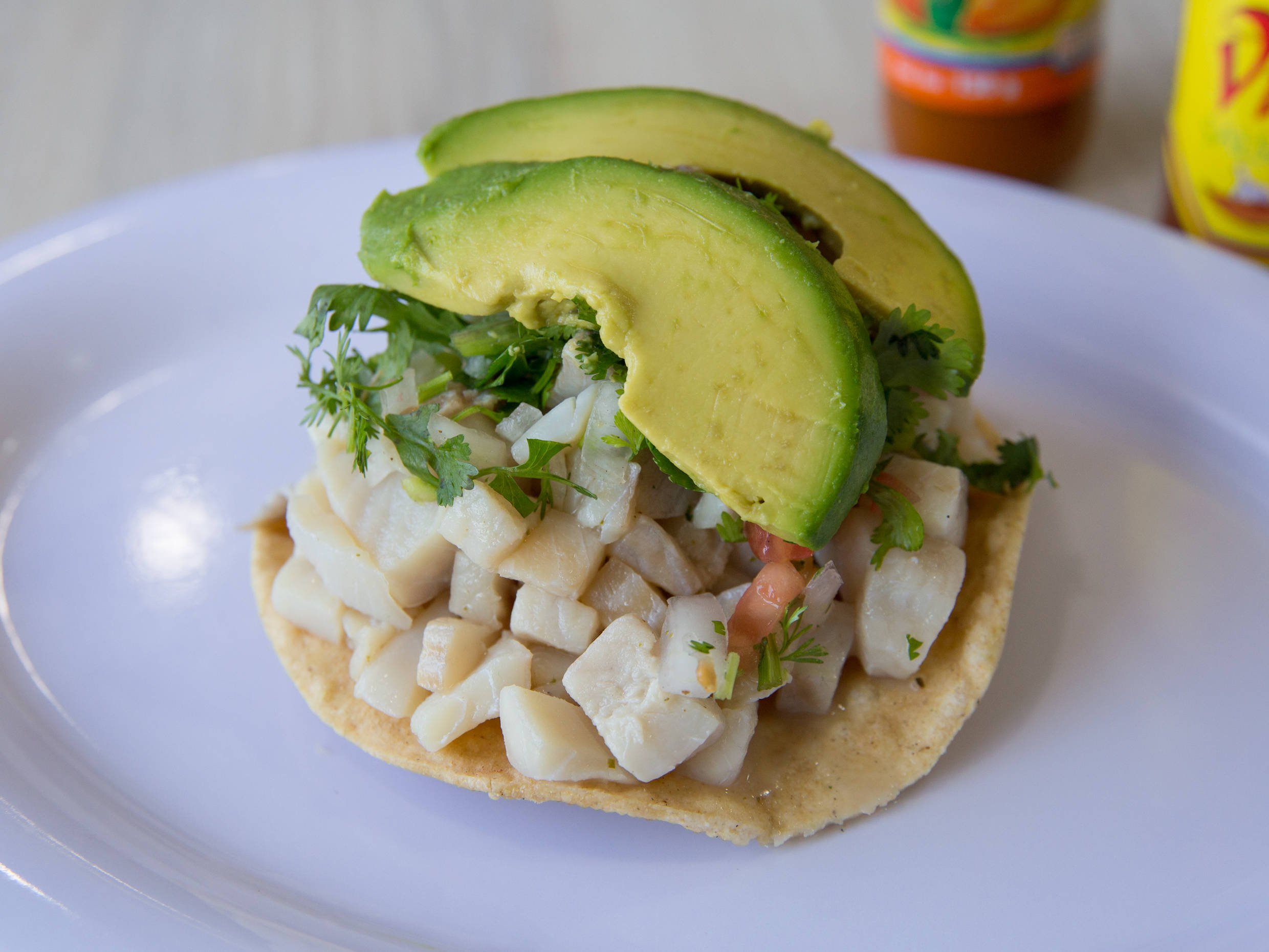 Tostada de Ceviche