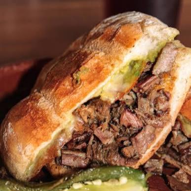 Torta de Arrachera