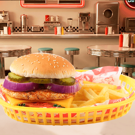 Hamburguesa de Pollo