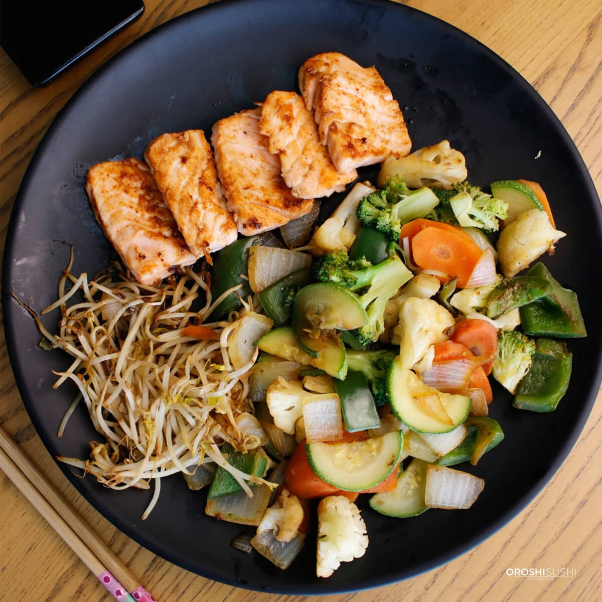 Teppanyaki Salmon