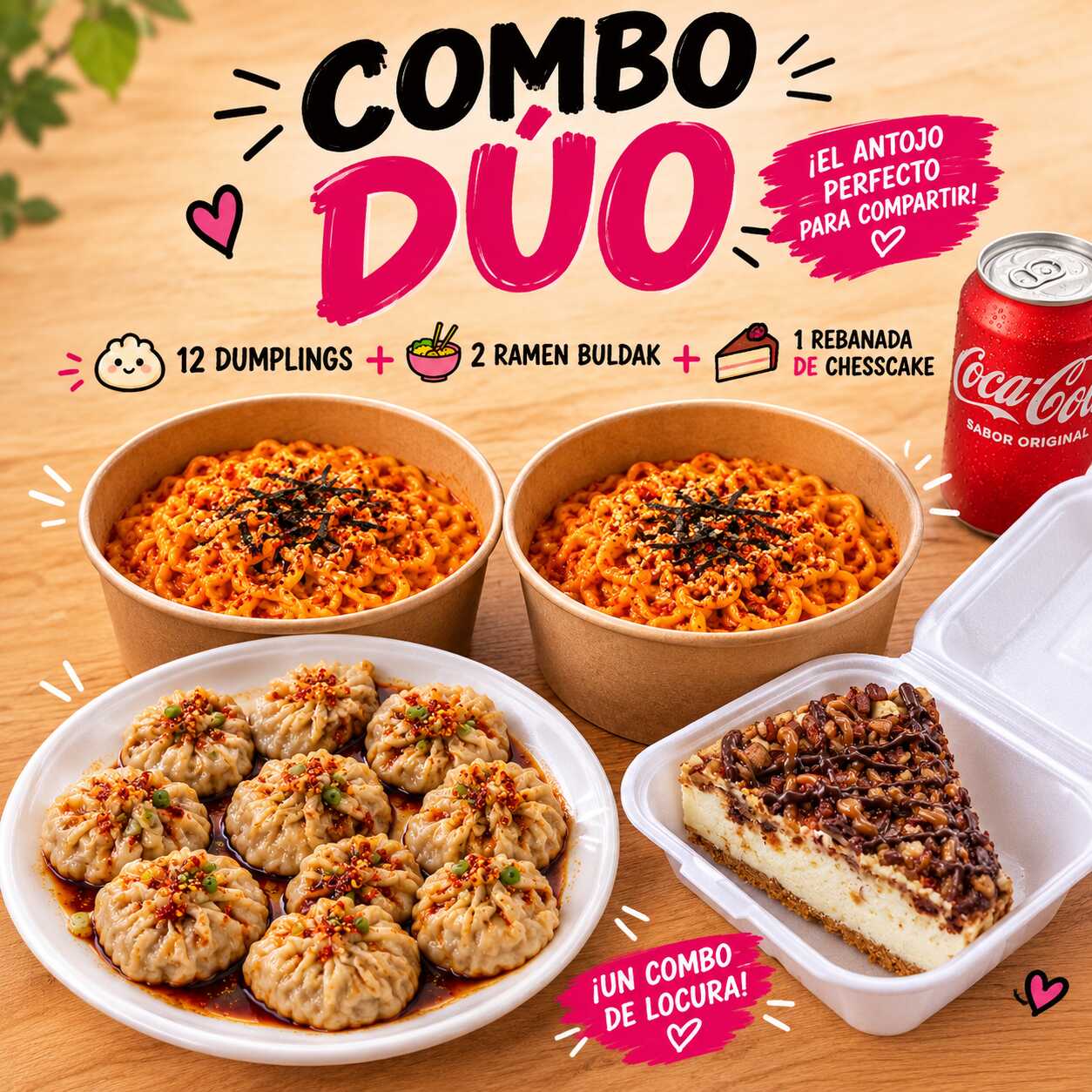 🥟 Combo Dúo 🍰