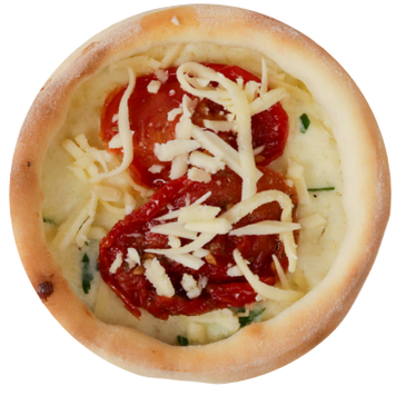 Queijo frescal + ricota + salsinhas+ Tomate Seco E Muçarela (Não Acrescentamos ou Retiramos Itens do Recheio)