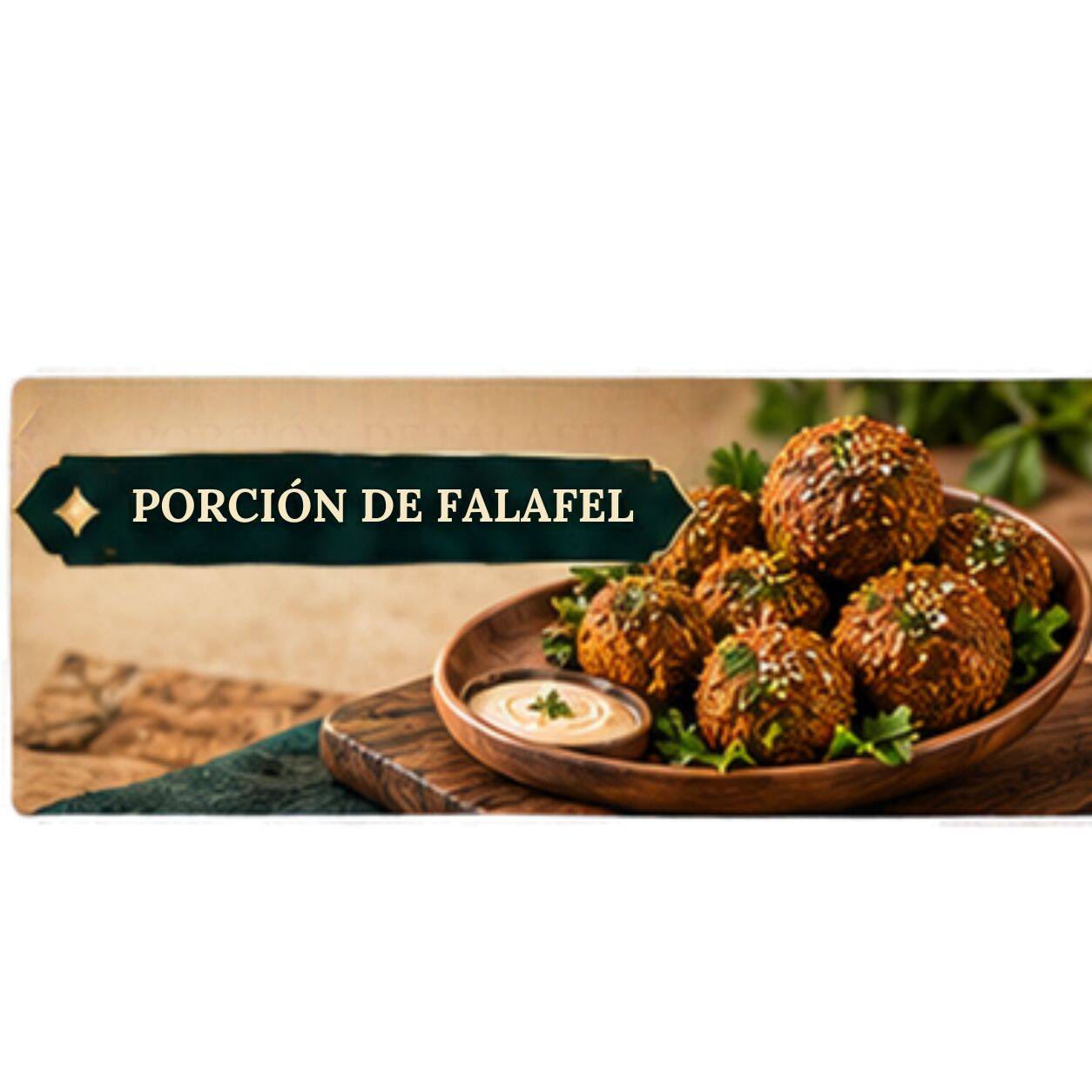 PORCION DE FALAFEL