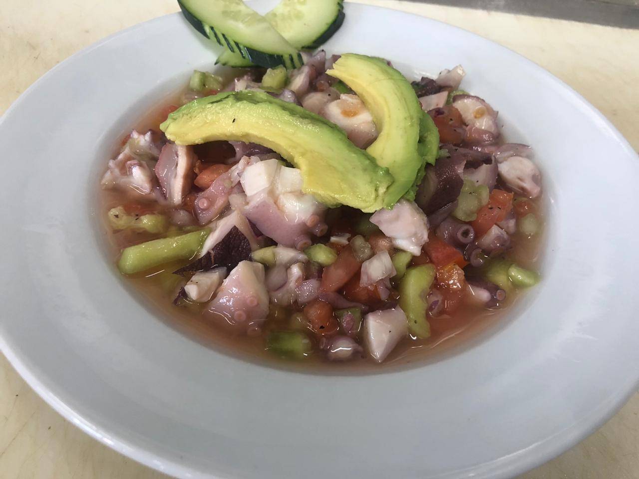 Tostada de Pulpo
