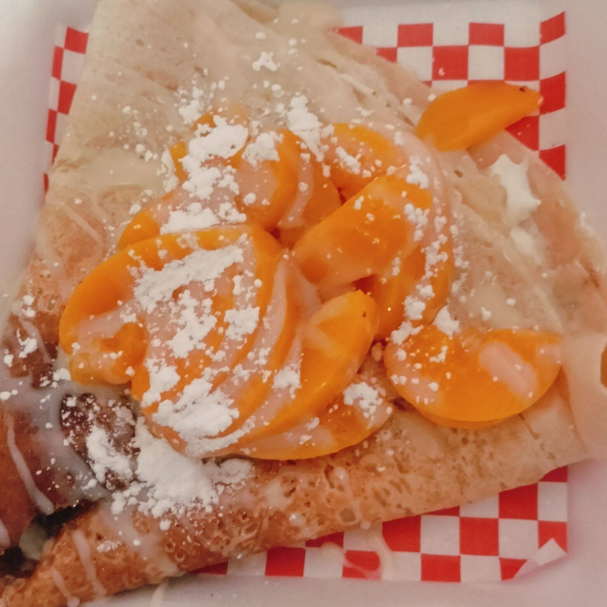 Crepa de Queso Philadelphia con Fruta