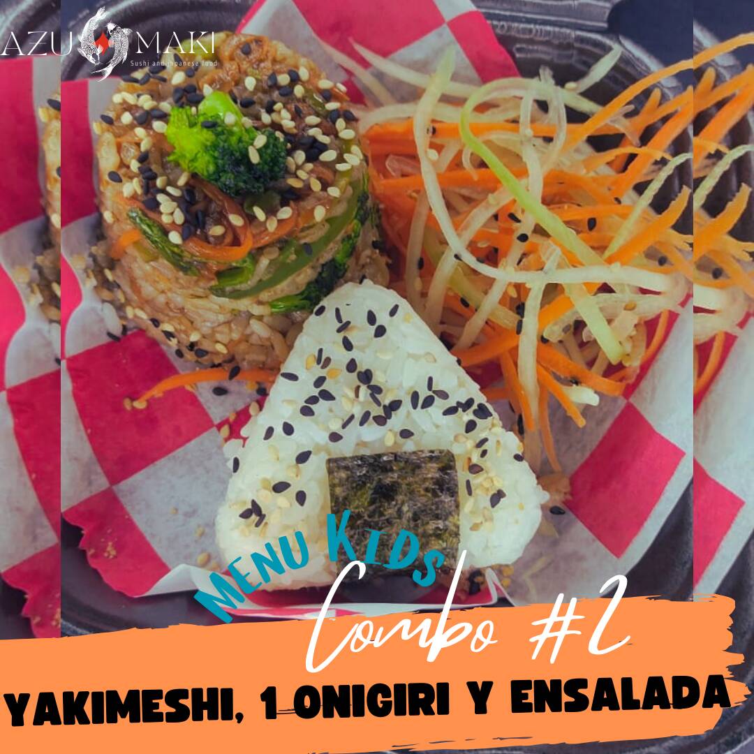kidz 2 Con Onigiri de Pollo