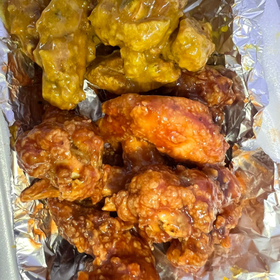 Alitas X 6 + Papas Francesa